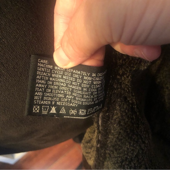 Axcess Brown Faux Suede Jacket size XL - Picture 6 of 9